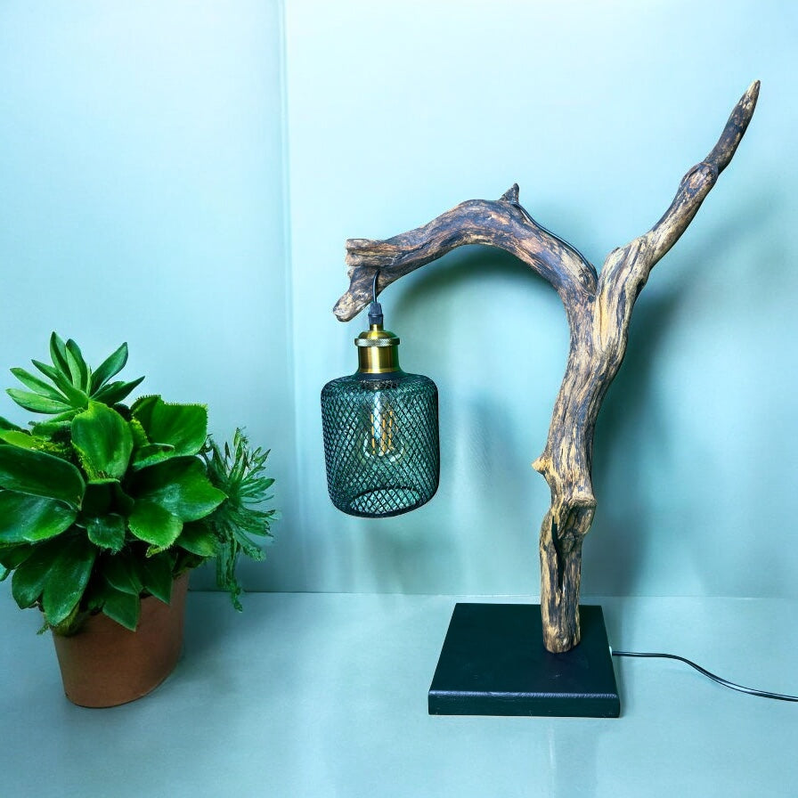 Twilight Fork – Twin-Branch Hanging Lamp