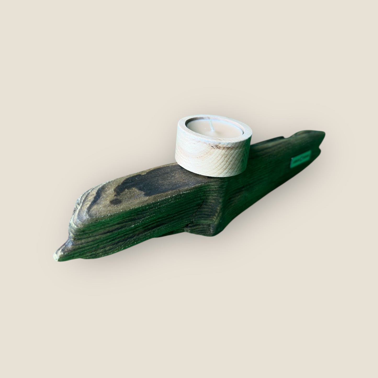 Quiet Grove – Driftwood Candle Mount