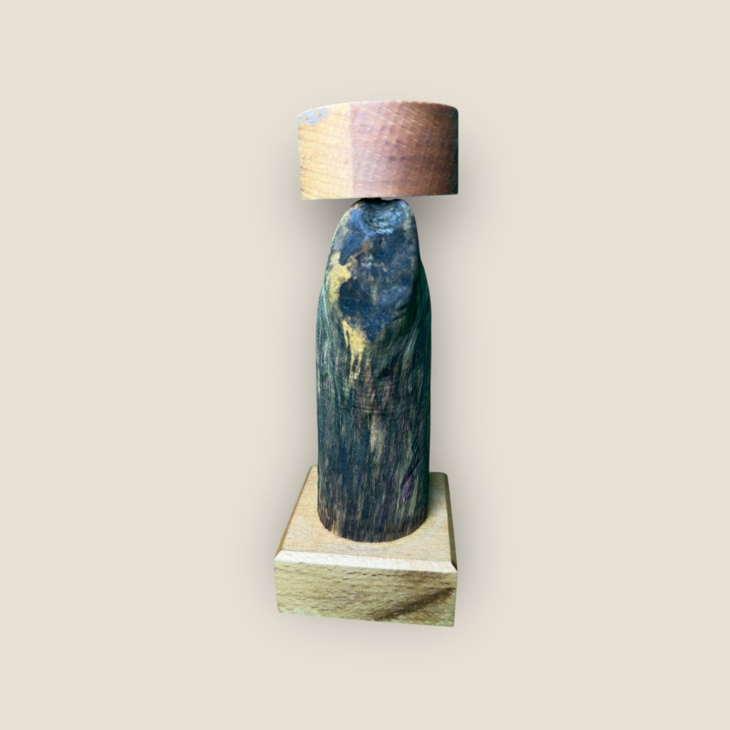 Echo Light – Organic Driftwood Candle Holder