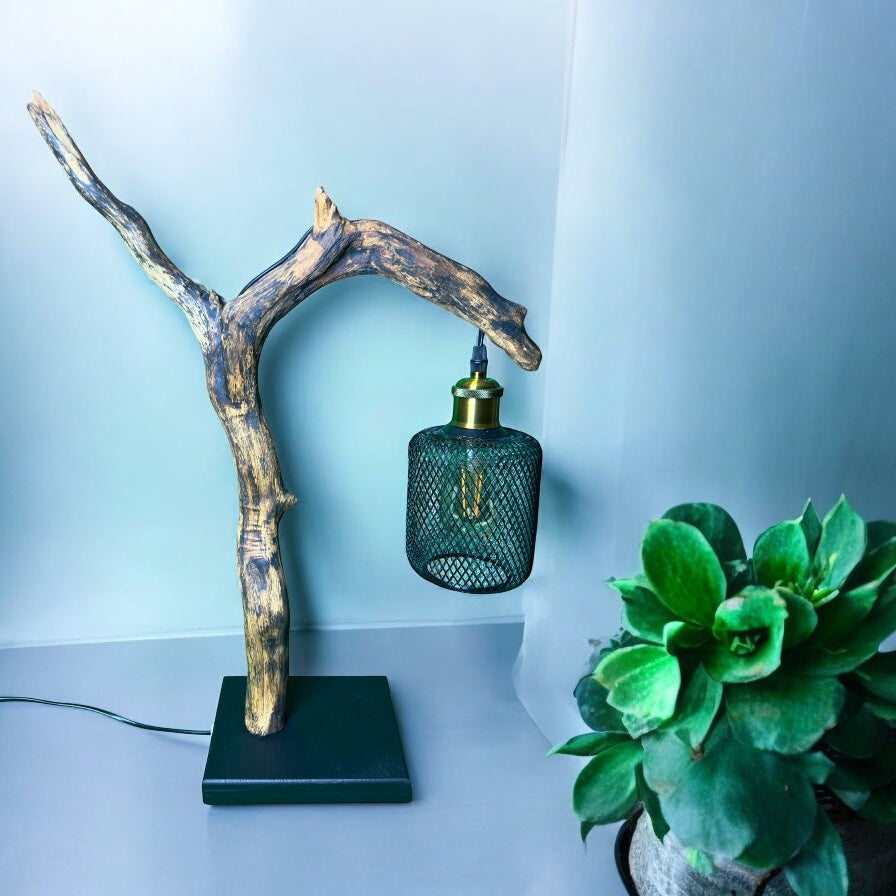 Twilight Fork – Twin-Branch Hanging Lamp