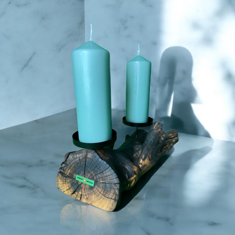 Forest Hands – Twin Flame Holder