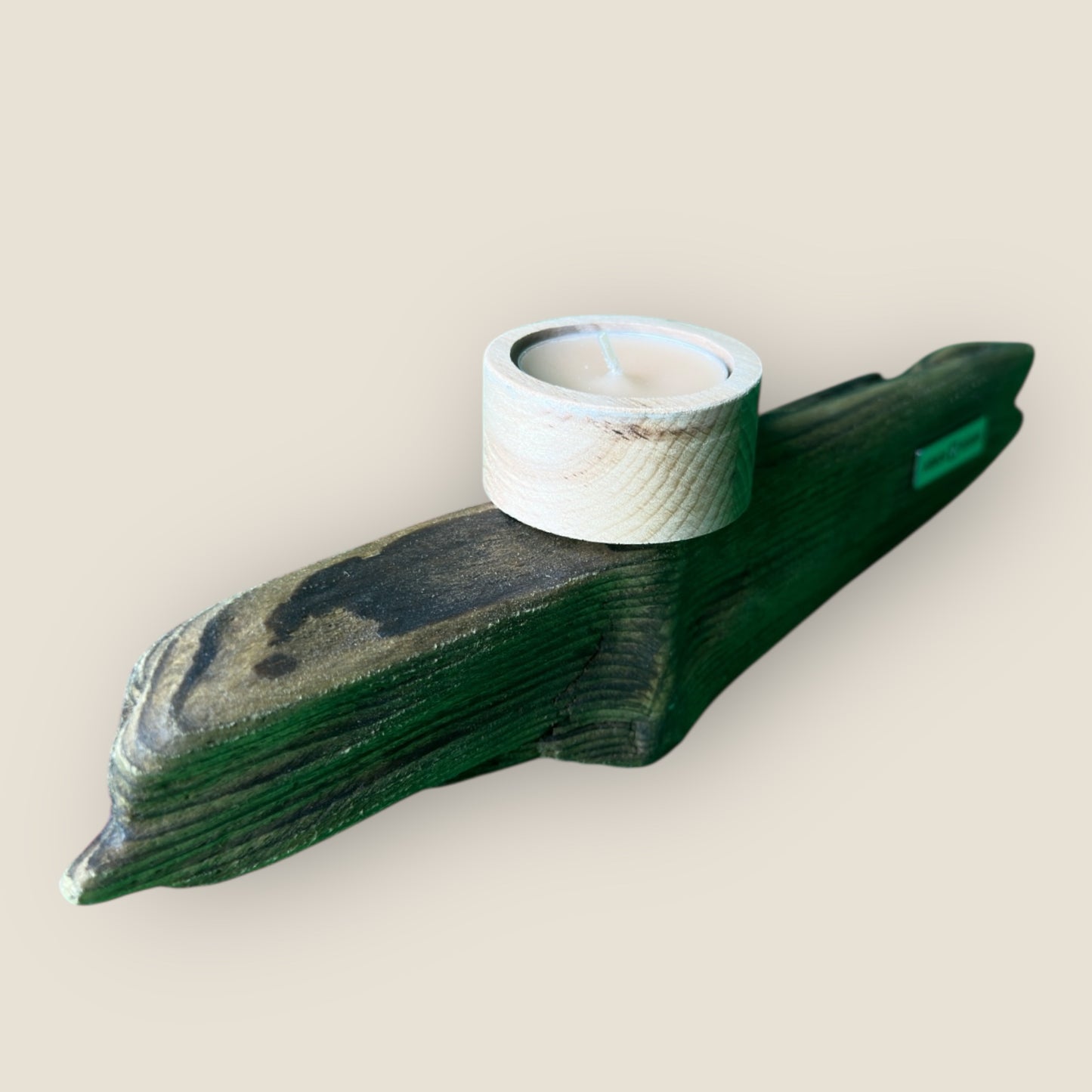 Quiet Grove – Driftwood Candle Mount