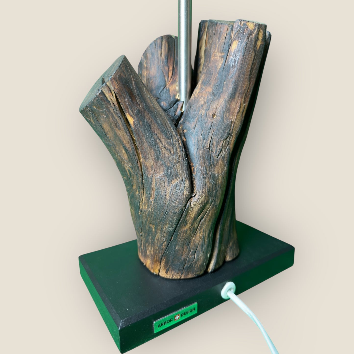 Leaflight Pattern – Cutout Drum Table Lamp