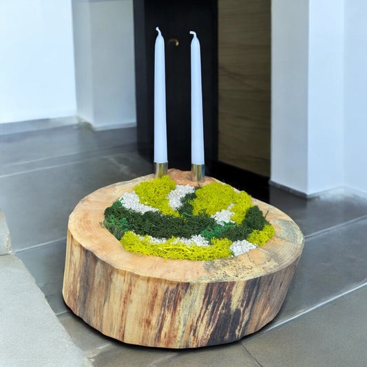 Moss Ring – Botanical Tealight Base